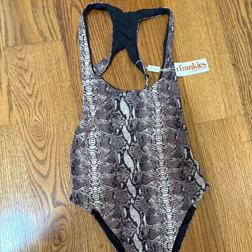 Frankies Bikinis Women's Snake One Piece